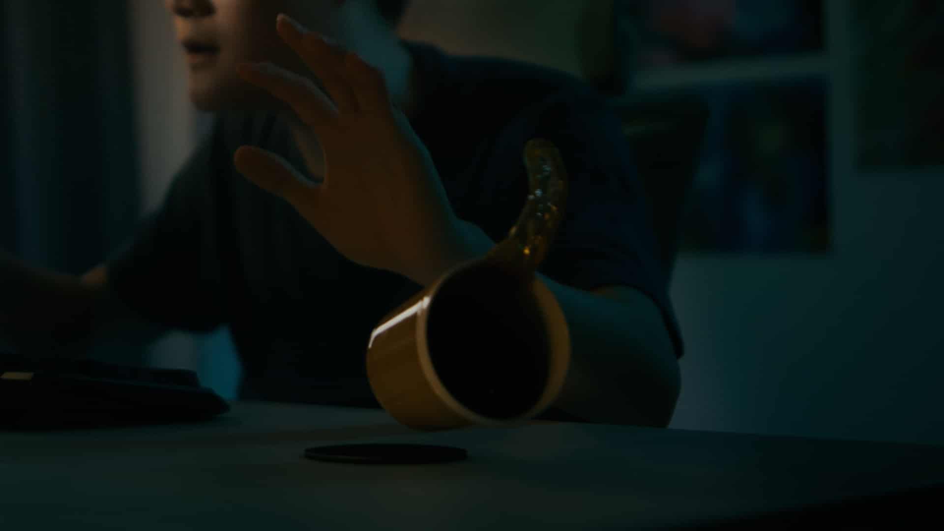 Cup spill