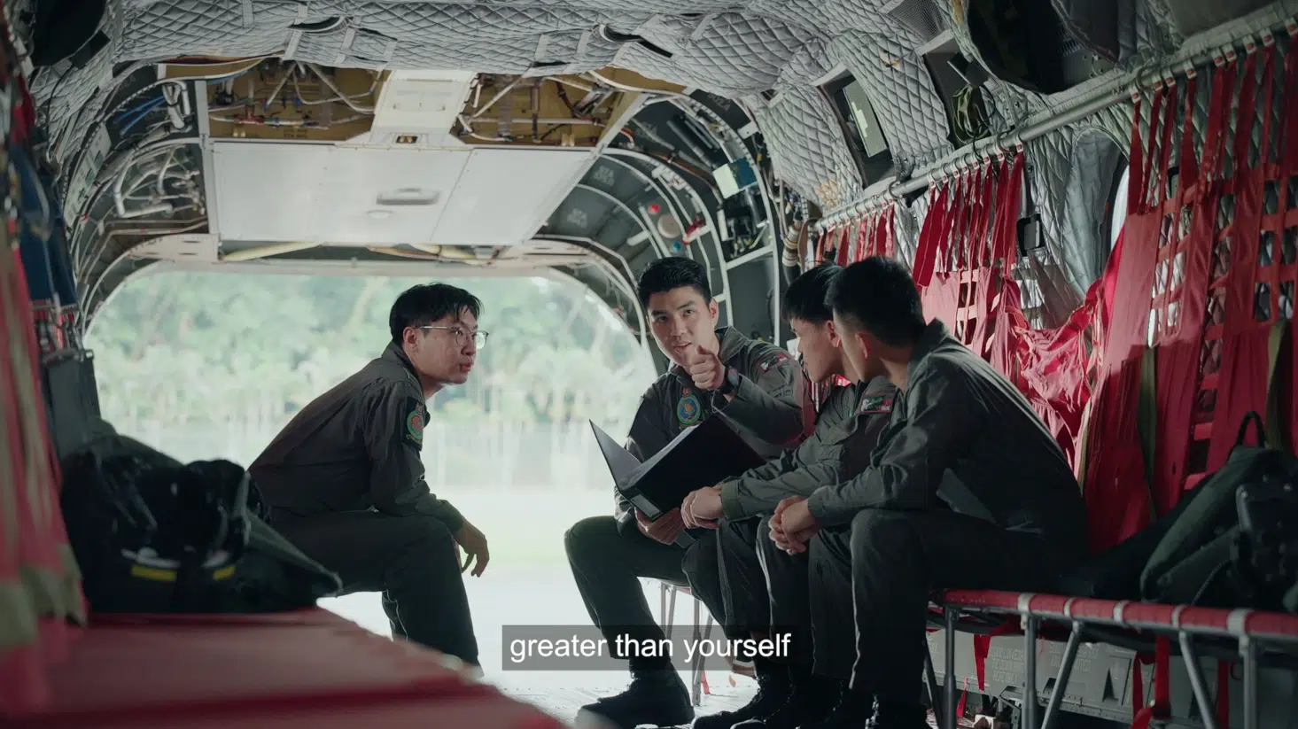 Step inside the RSAF's aircraft and witness a moment of tactical planning. Our aircrew teams are constantly training, collaborating, and preparing for missions greater than themselves